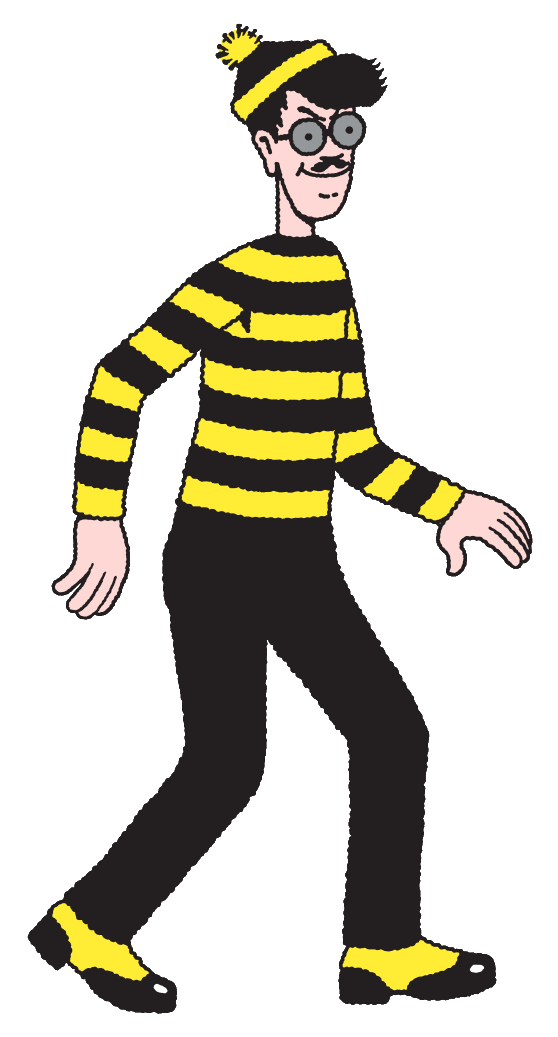 where's waldo characters