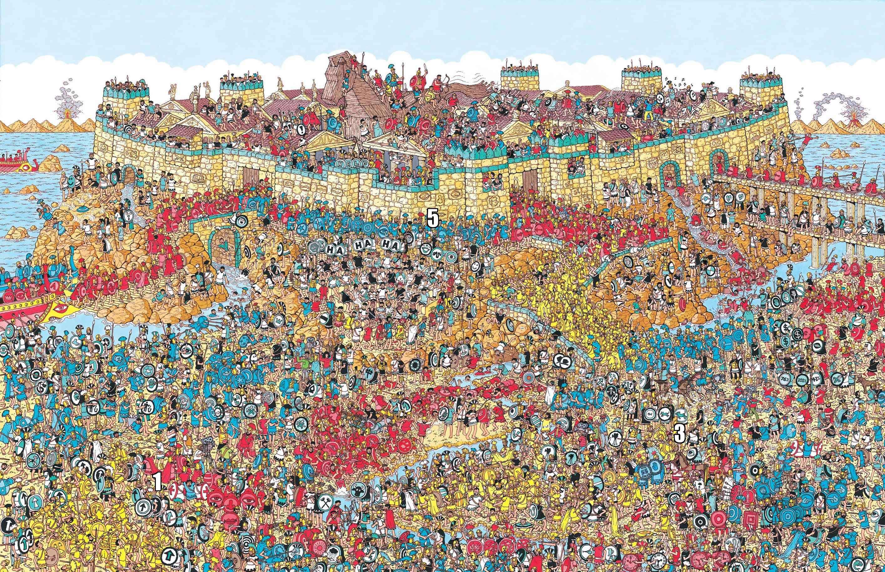 where's waldo at the beach