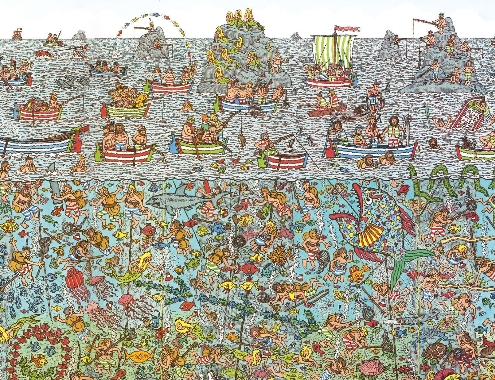where's waldo at the beach